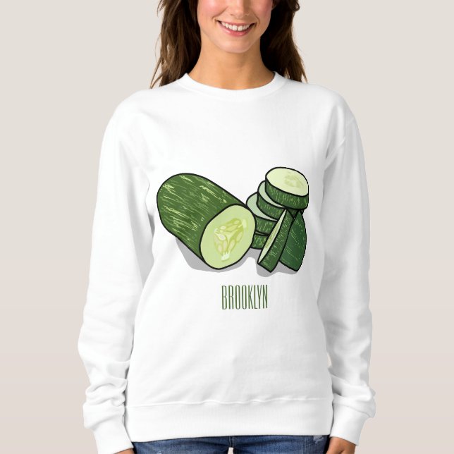 Sweatshirt Illustration de combre (Devant)