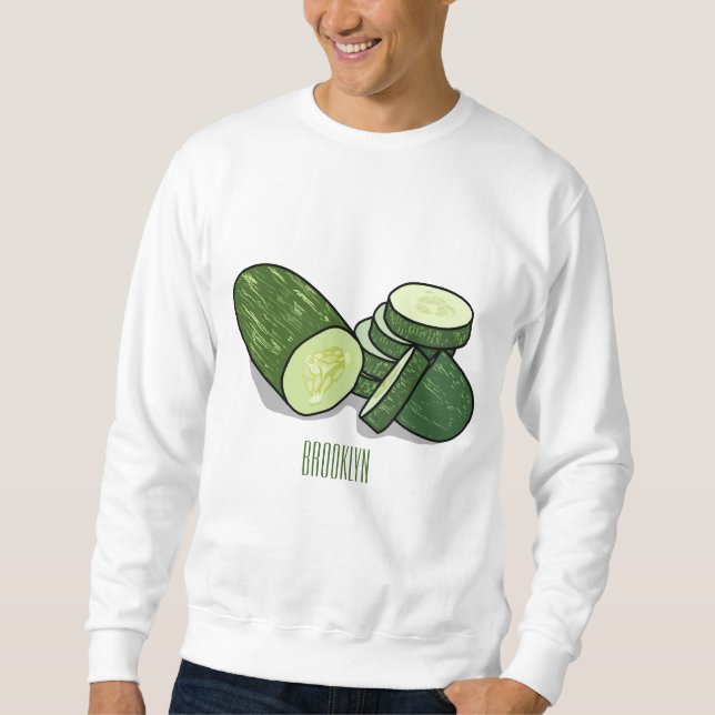 Sweatshirt Illustration de combre (Devant)