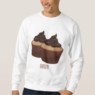 Sweatshirt Illustration de Cupcake