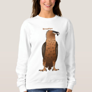 Sweatshirt Illustration de dessin animé autour du vautour