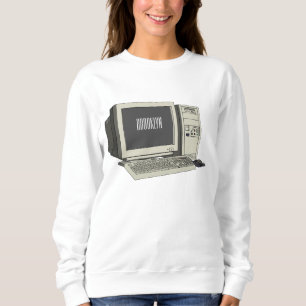Sweatshirt Illustration de dessin sur ordinateur