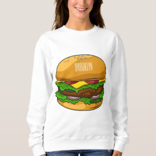 Sweatshirt Illustration de Hamburger