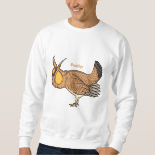 Sweatshirt Illustration de la bande dessinée de poulet de pra
