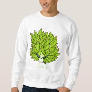 Sweatshirt Illustration de la feuille de limon