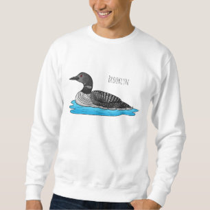 Sweatshirt Illustration de Loon bird