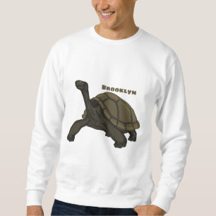 Sweatshirt Illustration de tortue terrestre des Galapagos