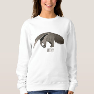 Sweatshirt Illustration d'un dessin animé d'Anteater
