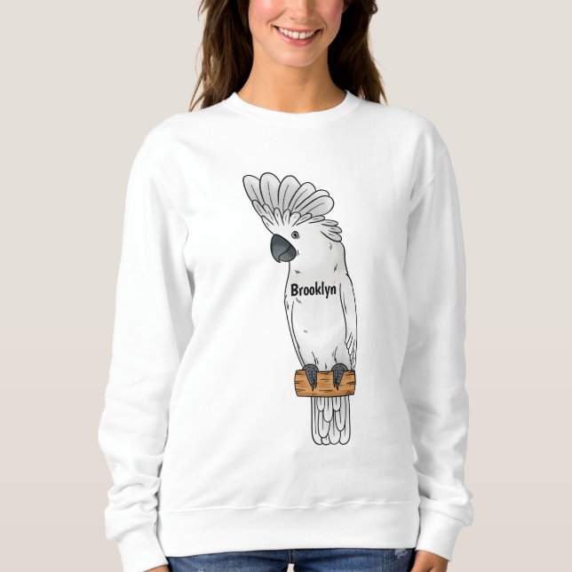 Sweatshirt Illustration d'un oiseau de cobaye-parapluie (Devant)