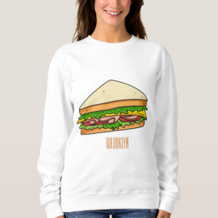 Sweatshirt Illustration Sandwich