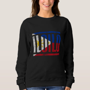 SWEATSHIRT ILOILO PHILIPPINES AVEC SON FILIPINO FIER DRAPEAU 