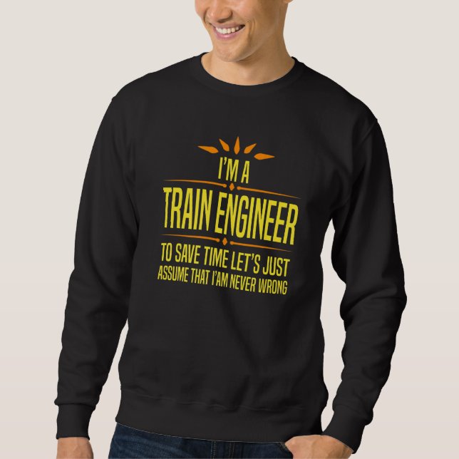 Sweatshirt Im a Traffic Engineer  1 (Devant)