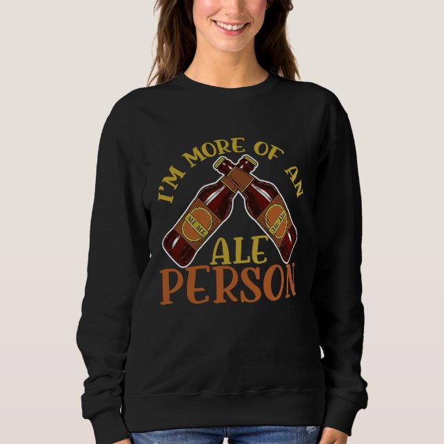 Sweatshirt Im More Of An Ale Person Medieval Renaissance Fest (Devant)