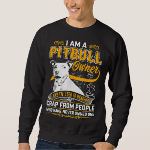 Sweatshirt Im Pit Bull Terrier Propriétaire Chien Aimer R Pap