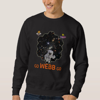 Sweatshirt Image de champ profond de l'astronaute Webb Space 