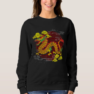 Sweatshirt Imaginaire Asie animal mythique Créature Dra chino