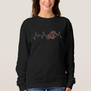 Sweatshirt Imaginaire Heartbeat Mythique Créature Asie Chinoi