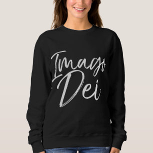 Sweatshirt Imago Dei L'image de Dieu Vintage Bold Christian