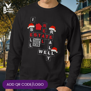 Sweatshirt Immeuble de NOËL Agent immobilier VENDRE VRAIMENT 