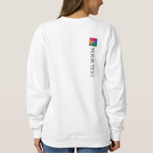 Sweatshirt Imprimé à l'arrière Femme Moderne Modèle élégant