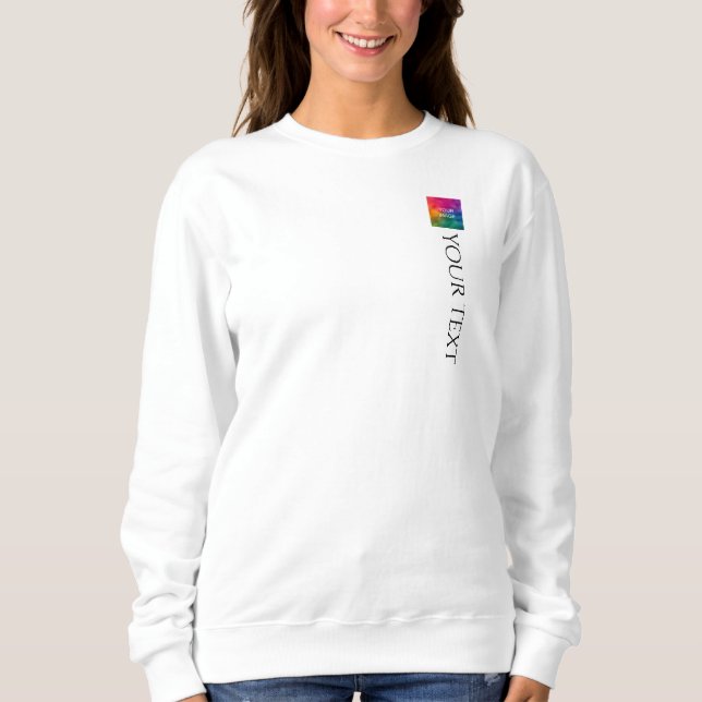 Sweatshirt Imprimé de face Femmes Moderne Élégant Modèle (Devant)