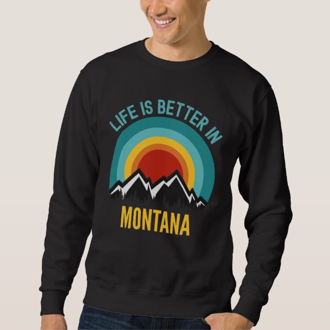 Sweatshirt in Montana Montana (Devant)