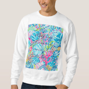 Sweatshirt in stylischer Grafik-Optik