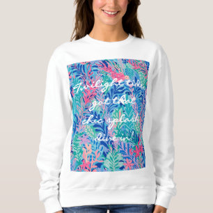 Sweatshirt in stylischer Grafik-Optik