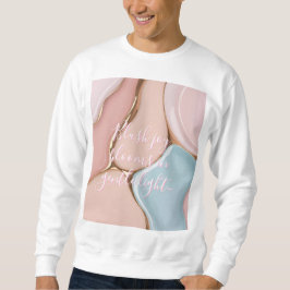 Sweatshirt in stylish abstract graphic