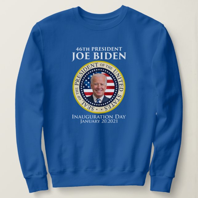 Sweatshirt Inauguration de Biden Harris le 20 janvier 2021 (Design devant)