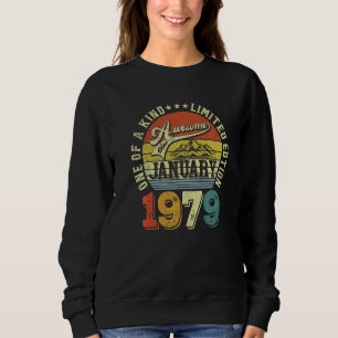Sweatshirt Incroyable depuis janvier 1979 Exclusif Édition Li