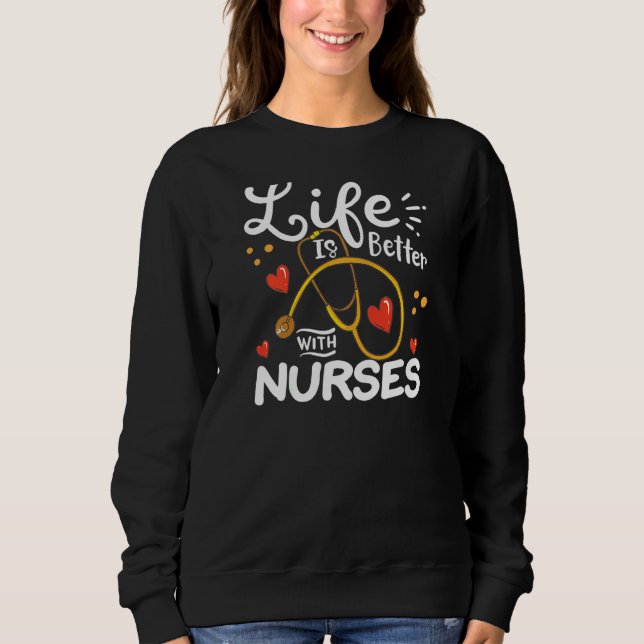 Sweatshirt Infirmière (Devant)