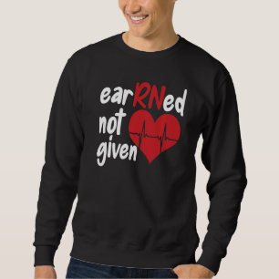 Sweatshirt Infirmière autorisée Infirmière de l'hôpital non g