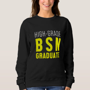 Sweatshirt Infirmière Bsn Étudiante Diplôme en soins infirmie
