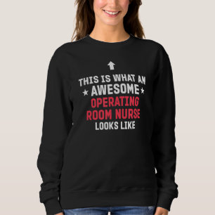 Sweatshirt Infirmière de salle d'opération