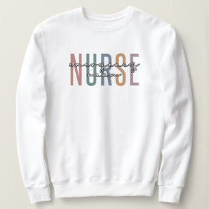 Sweatshirt Infirmière de salle d'urgence RN Futurs infirmiers