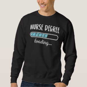 Sweatshirt Infirmière Degré Chargement Famille Amis Humour P