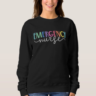 Sweatshirt Infirmière d'urgence Infirmière d'urgence