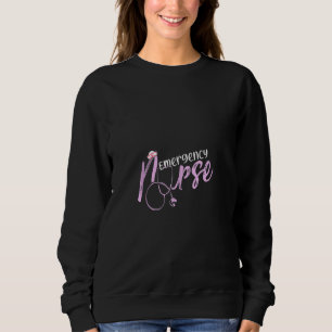 Sweatshirt Infirmière d'urgence Infirmière en soins de santé 