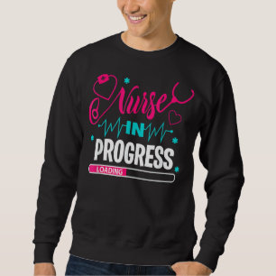 Sweatshirt Infirmière En Cours École De Soins Infirmiers Futu