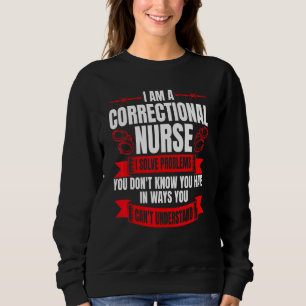 Sweatshirt Infirmière en milieu correctionnel RN Correction I