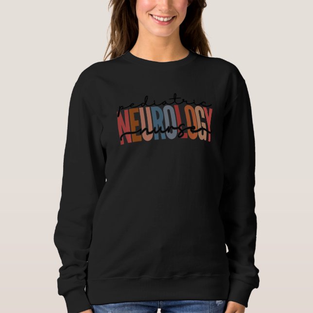 Sweatshirt Infirmière en neurologie pédiatrique (Devant)