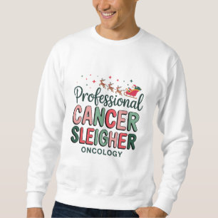 Sweatshirt Infirmière en oncologie Noël Cancer Chimiothérapie