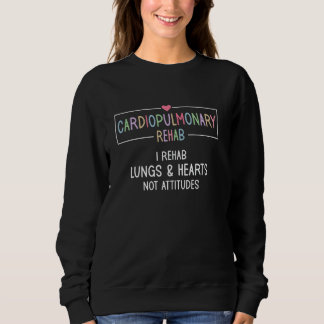 Sweatshirt Infirmière en réadaptation cardiopulmonaire Cardio