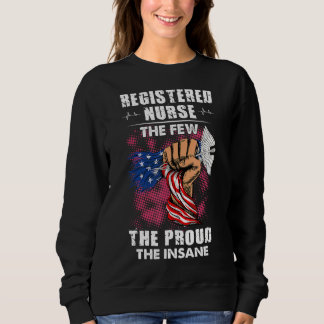 Sweatshirt Infirmière Enregistrée Les Quelques Fils De La Fil