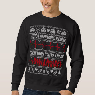 Sweatshirt Infirmière enseignée et docteur Ugly Sweater Medi
