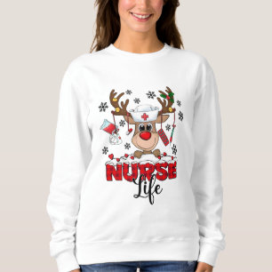 Sweatshirt Infirmière Joly Xmas