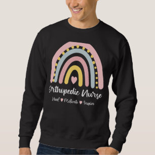 Sweatshirt Infirmière orthopédique Motivation de guérison Ins