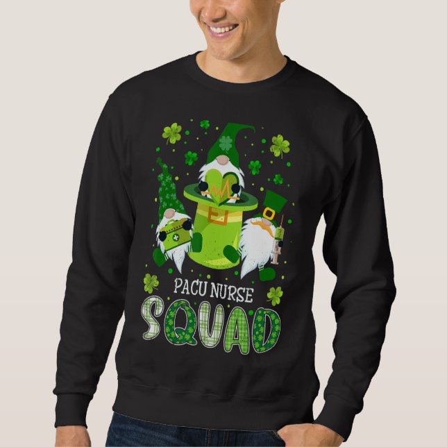 Sweatshirt Infirmière Pacu Escadron Infirmière St Patrick Gno (Devant)