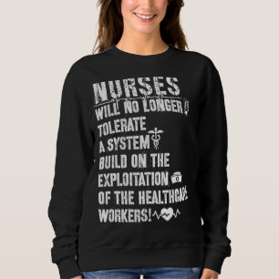 Sweatshirt Infirmières et infirmiers unis mars million Infirm
