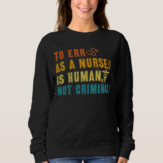 Sweatshirt Infirmières unifiées Mars Million Infirmière Mars